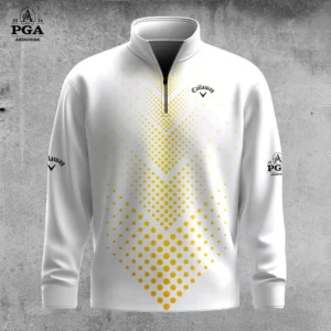 Golf 2026 Yellow Arrow AOP Quarter-zip Pullover LDLO30012618