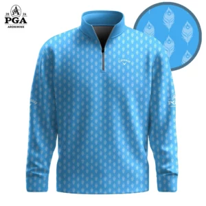 Golf 2026 Peacock Feather AOP Quarter-zip Pullover LDLO30012633