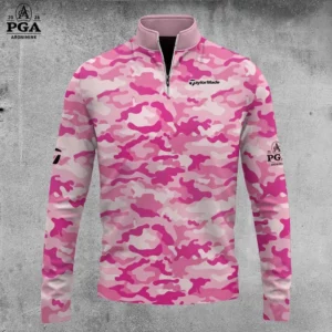 Golf 2026 Pink Camo AOP Quarter-zip Pullover LDLO30012605