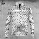 Golf 2026 Brick Wall AOP Quarter-zip Pullover LDLO30012630