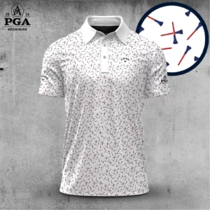Golf 2026 PGA. America Golf Tee Pattern AOP Polo Shirt LDLO31032635