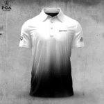 Golf 2026 PGA. Black & White UA Style AOP Polo Shirt LDLO310326106