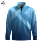 Golf 2026 PGA. Blue Cross Pattern AOP Quarter-zip Pullover LDLO310326127