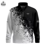Golf 2026 Black White Sport AOP Quarter-zip Pullover LDLO310326159