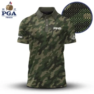 Golf 2027 PGA. Pattern AOP Polo Shirt LDLO280726119