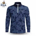Golf 2027 PGA. Pattern AOP Quarter-zip Pullover LDLO280726131