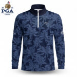 Golf 2027 PGA. Pattern AOP Quarter-zip Pullover LDLO280726133