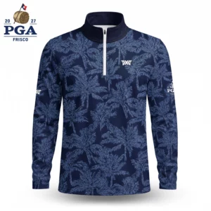 Golf 2027 PGA. Pattern AOP Quarter-zip Pullover LDLO280726135