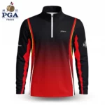 Golf 2027 PGA. Pattern AOP Quarter-zip Pullover LDLO280726151