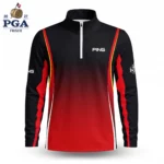 Golf 2027 PGA. Pattern AOP Quarter-zip Pullover LDLO280726154