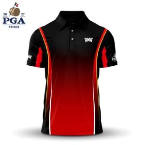 Golf 2027 PGA. Pattern AOP Polo Shirt LDLO280726160