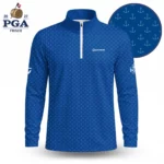 Golf 2027 PGA. Pattern AOP Quarter-zip Pullover LDLO280726162