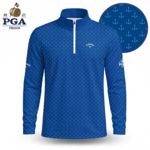 Golf 2027 PGA. Pattern AOP Quarter-zip Pullover LDLO280726163