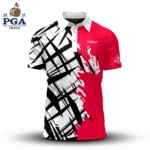 Golf 2027 PGA. Pattern AOP Polo Shirt LDLO280726201