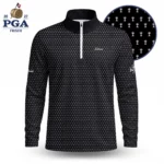 Golf 2027 PGA. Pattern AOP Quarter-zip Pullover LDLO280726206