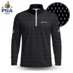 Golf 2027 PGA. Pattern AOP Quarter-zip Pullover LDLO280726207