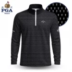 Golf 2027 PGA. Pattern AOP Quarter-zip Pullover LDLO280726208