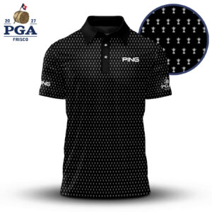 Golf 2027 PGA. Pattern AOP Polo Shirt LDLO280726214