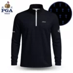 Golf 2027 PGA. Pattern AOP Quarter-zip Pullover LDLO280726216