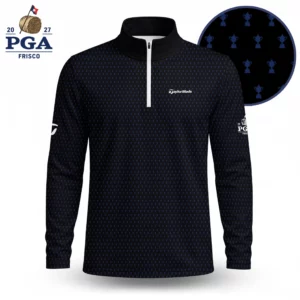 Golf 2027 PGA. Pattern AOP Quarter-zip Pullover LDLO280726217