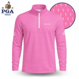 Golf 2027 PGA. Pattern AOP Quarter-zip Pullover LDLO280726227