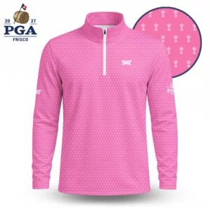 Golf 2027 PGA. Pattern AOP Quarter-zip Pullover LDLO280726230