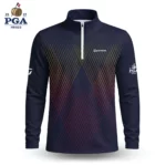Golf 2027 PGA. Pattern AOP Quarter-zip Pullover LDLO280726247