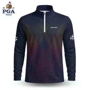 Golf 2027 PGA. Pattern AOP Quarter-zip Pullover LDLO280726247