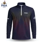 Golf 2027 PGA. Pattern AOP Quarter-zip Pullover LDLO280726249