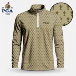 Golf 2027 PGA. Pattern AOP Quarter-zip Pullover LDLO28072639