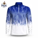 Golf 2027 PGA. Pattern AOP Quarter-zip Pullover LDLO28072666