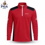 Golf 2027 PGA. Pattern AOP Quarter-zip Pullover LDLO28072672
