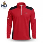 Golf 2027 PGA. Pattern AOP Quarter-zip Pullover LDLO28072674