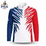 Golf 2027 PGA. Pattern AOP Quarter-zip Pullover LDLO28072681