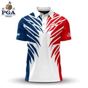 Golf 2027 PGA. Pattern AOP Polo Shirt LDLO28072690