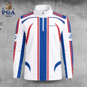 Golf 2027 PGA. Pattern AOP Quarter-zip Pullover LDLO28072692