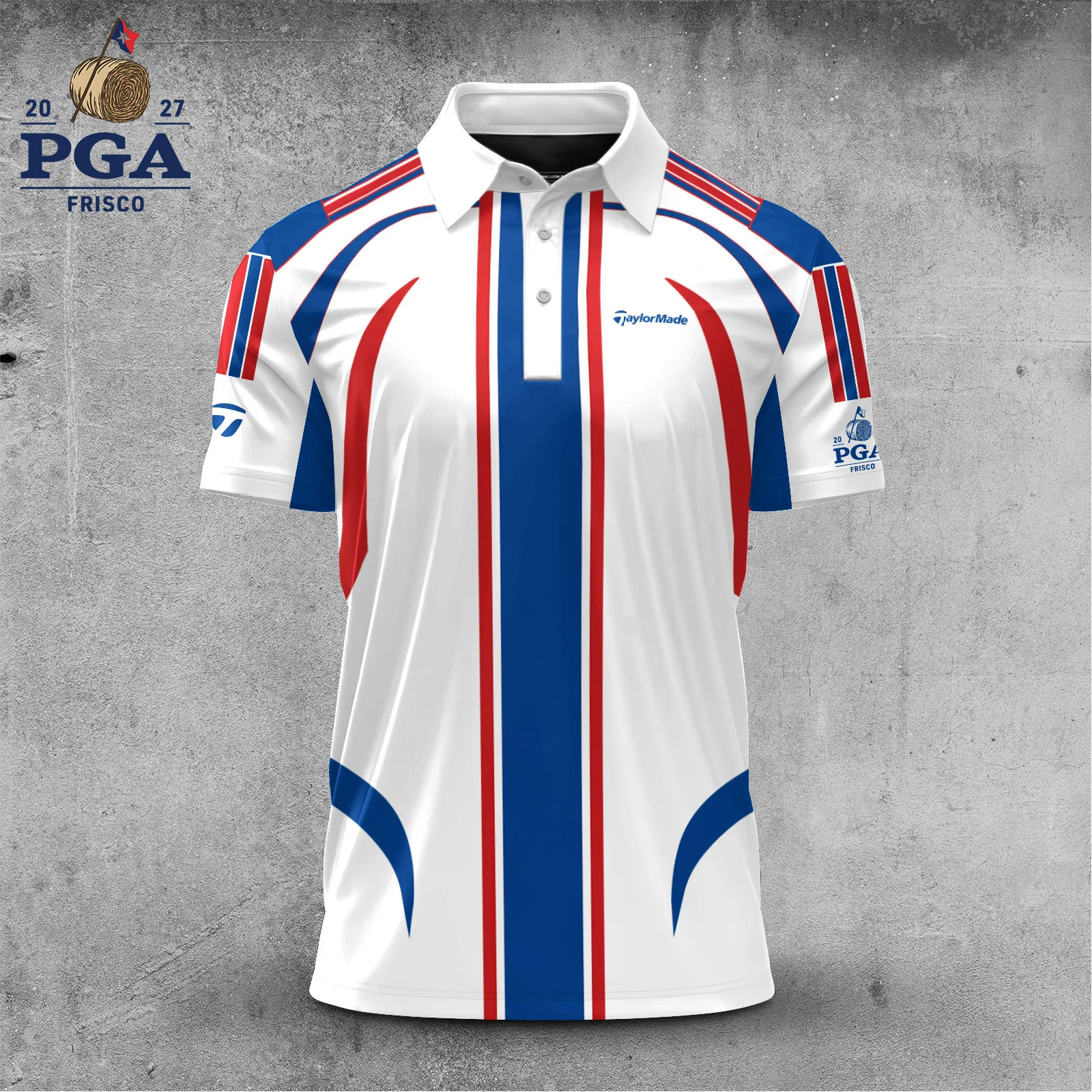 Golf 2027 PGA. Pattern AOP Polo Shirt LDLO28072697